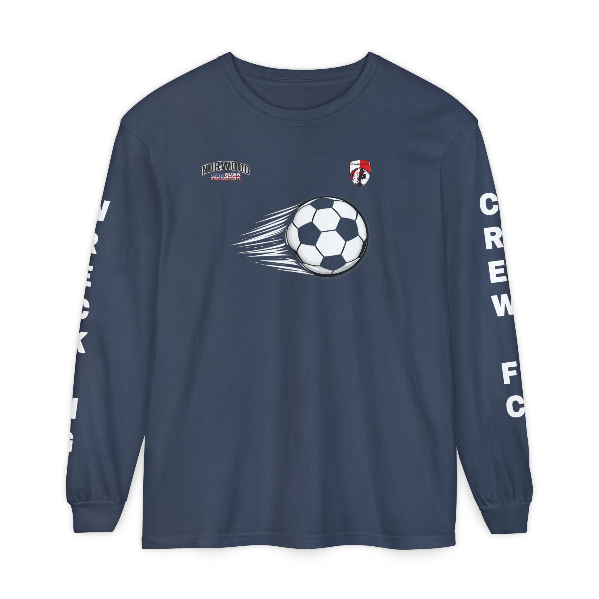 Unisex Garment-dyed Long Sleeve T-Shirt
