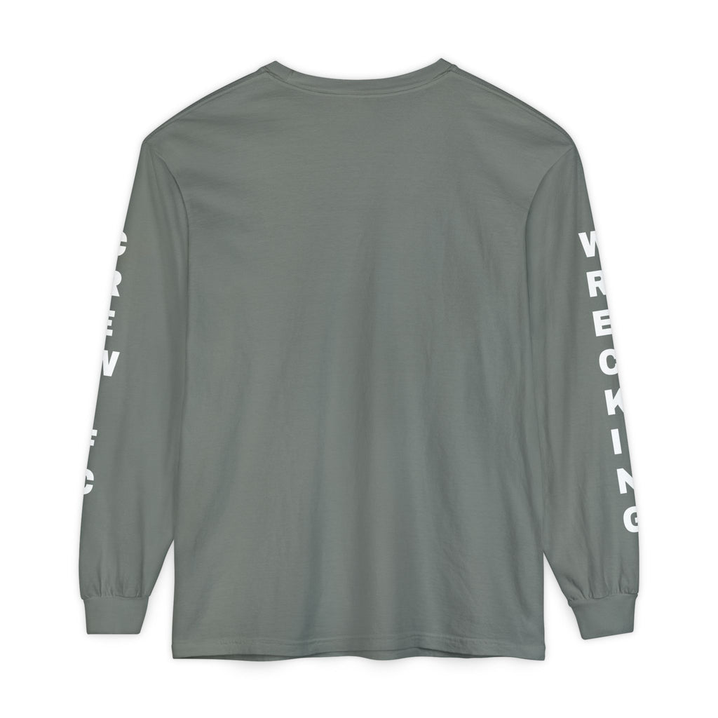 Unisex Garment-dyed Long Sleeve T-Shirt