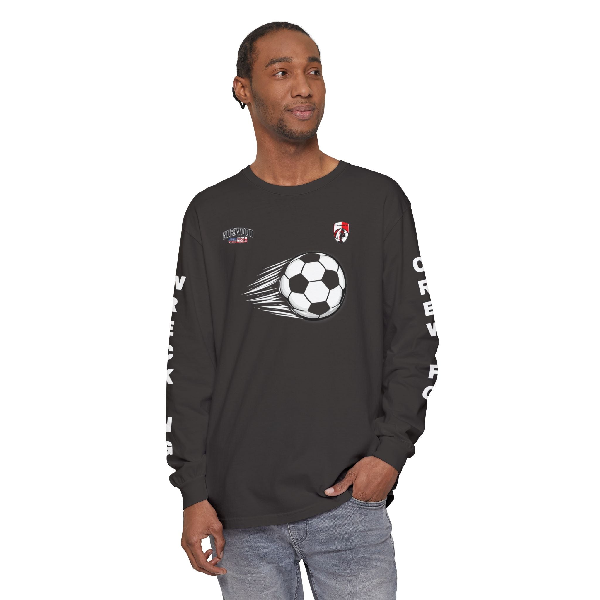 Unisex Garment-dyed Long Sleeve T-Shirt