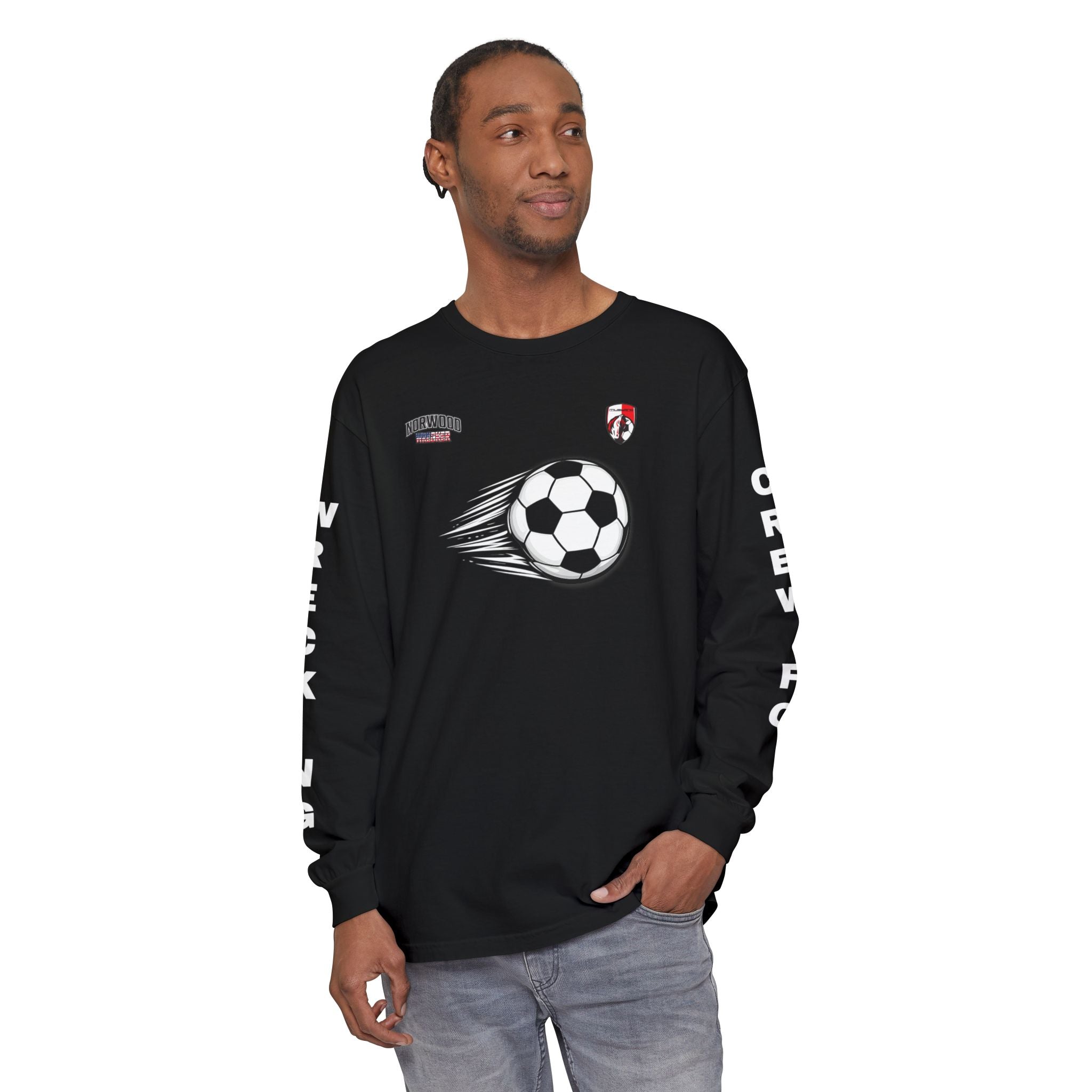 Unisex Garment-dyed Long Sleeve T-Shirt