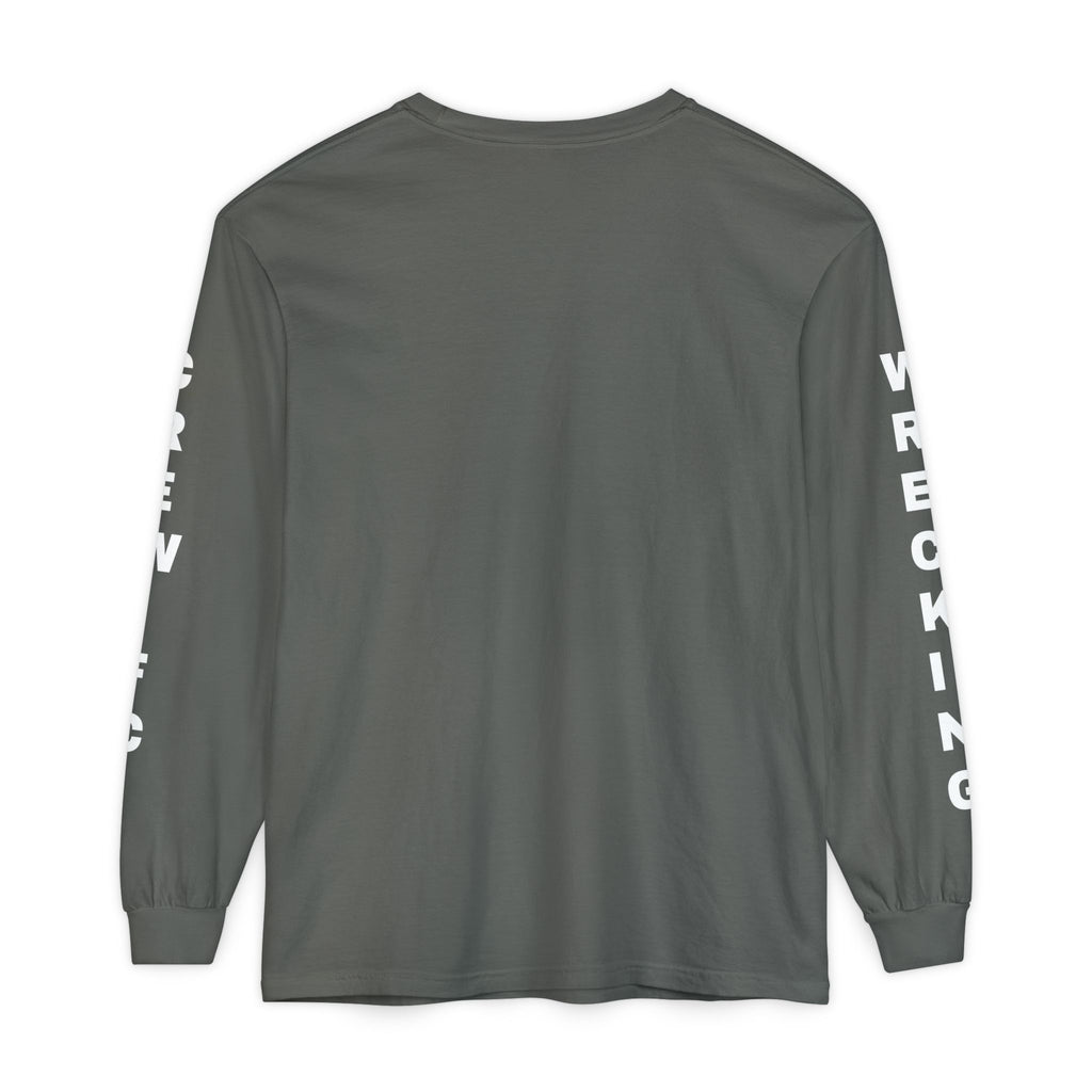 Unisex Garment-dyed Long Sleeve T-Shirt