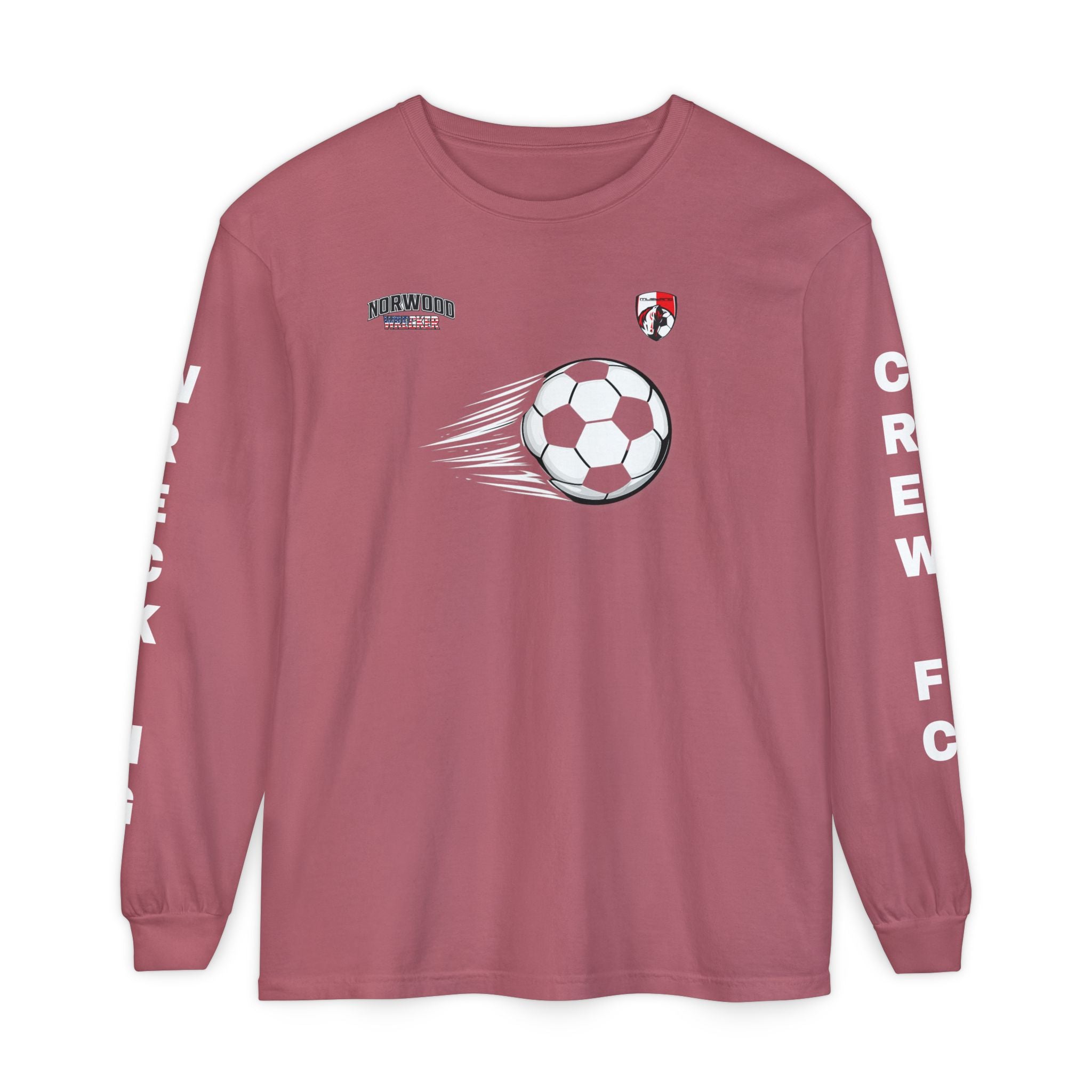 Unisex Garment-dyed Long Sleeve T-Shirt