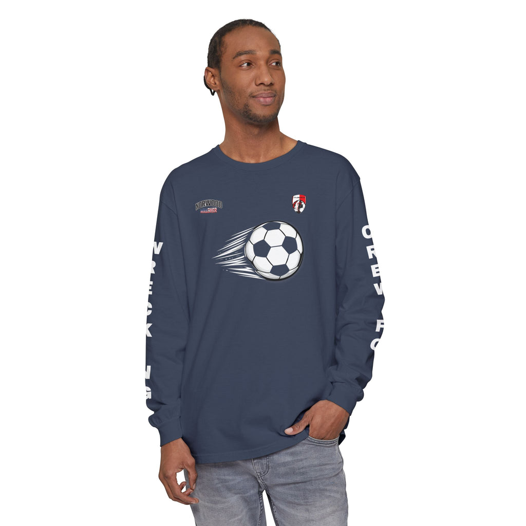 Unisex Garment-dyed Long Sleeve T-Shirt