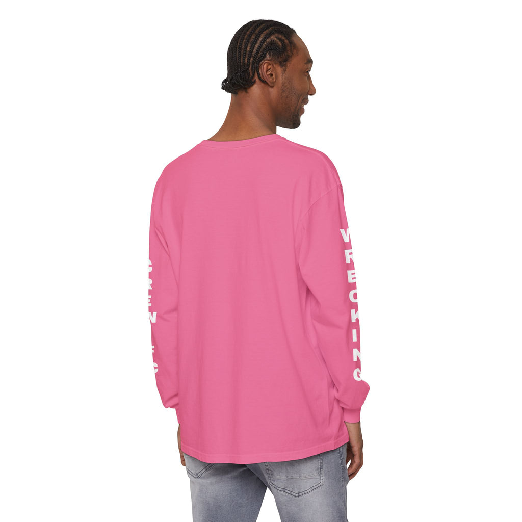 Unisex Garment-dyed Long Sleeve T-Shirt