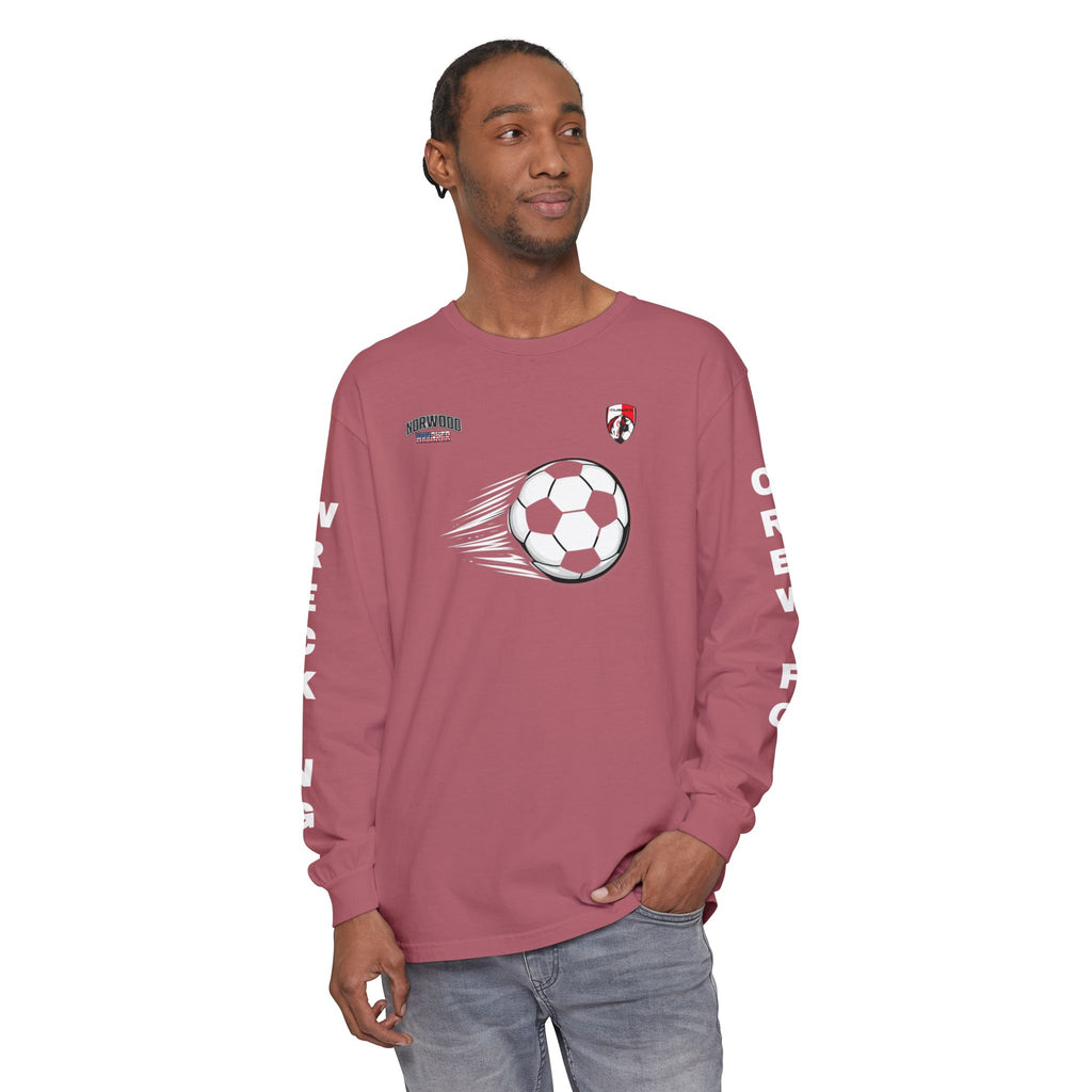 Unisex Garment-dyed Long Sleeve T-Shirt