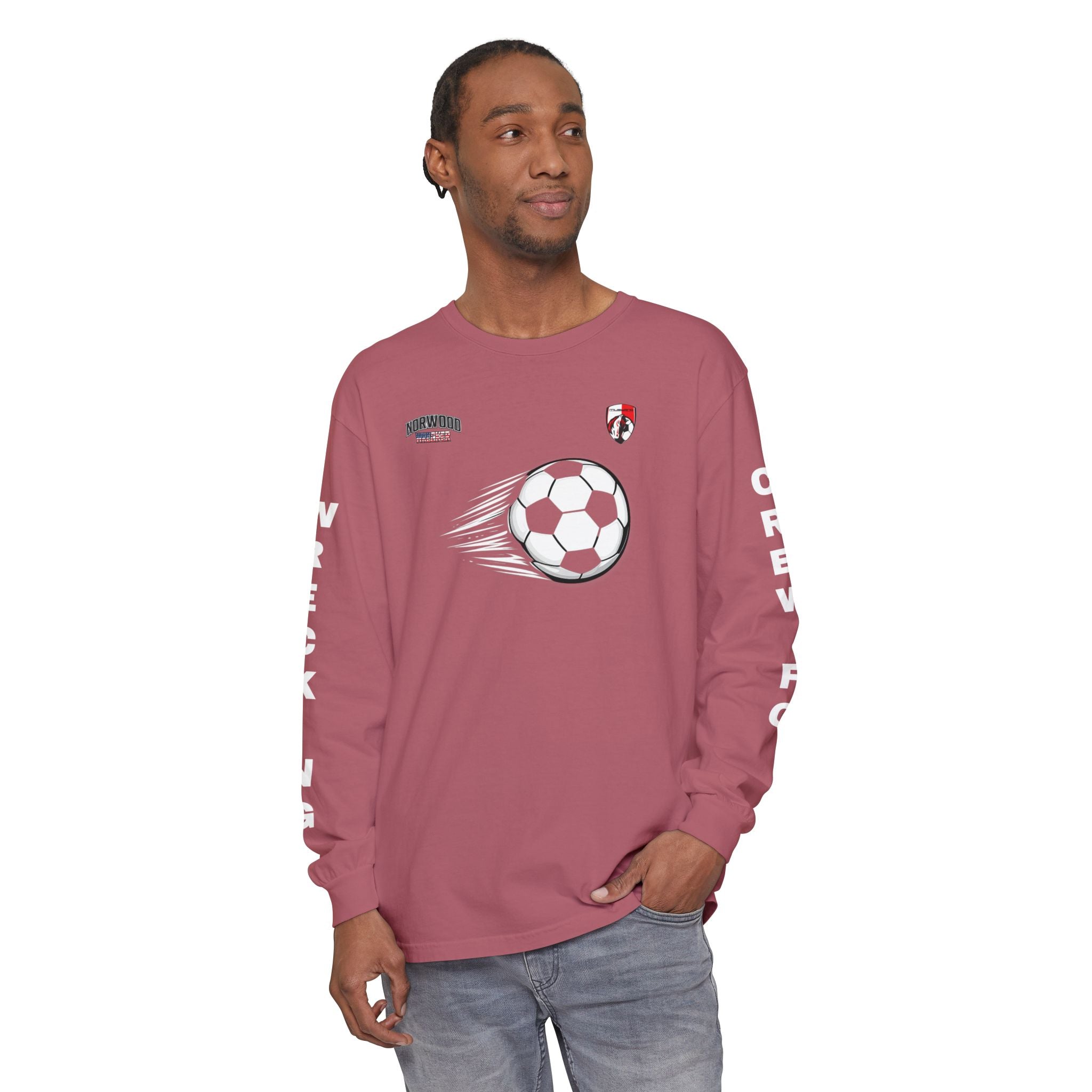 Unisex Garment-dyed Long Sleeve T-Shirt
