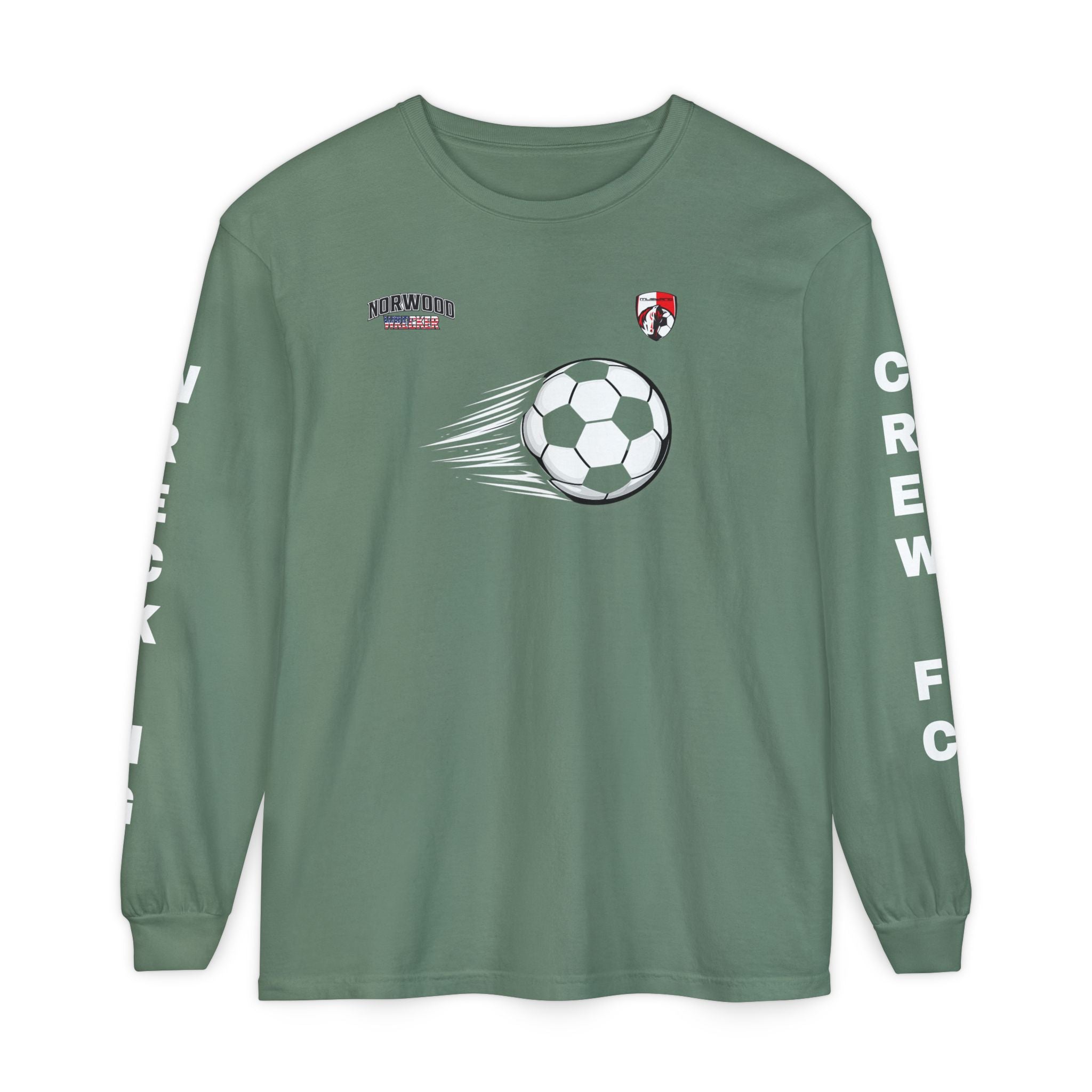 Unisex Garment-dyed Long Sleeve T-Shirt