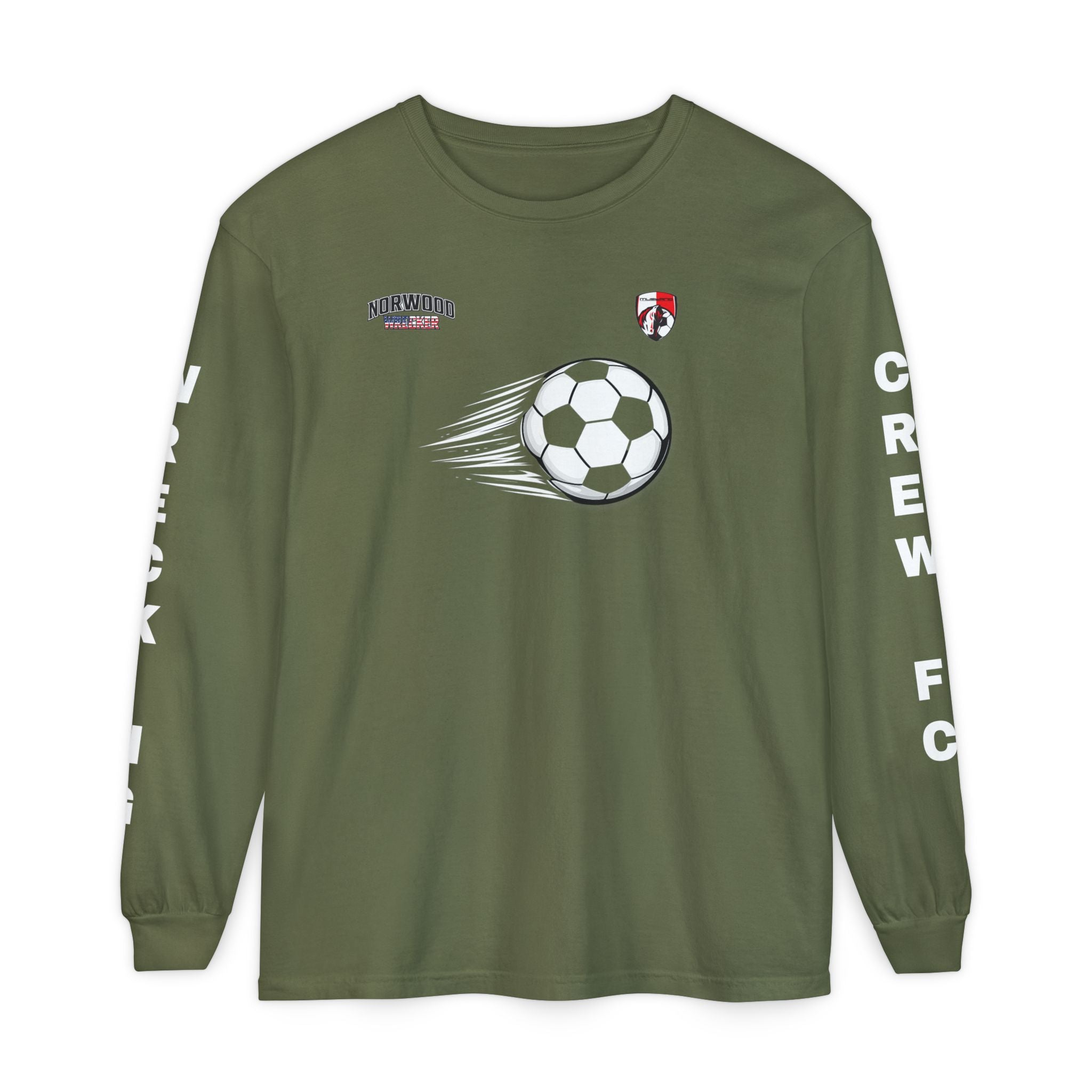 Unisex Garment-dyed Long Sleeve T-Shirt